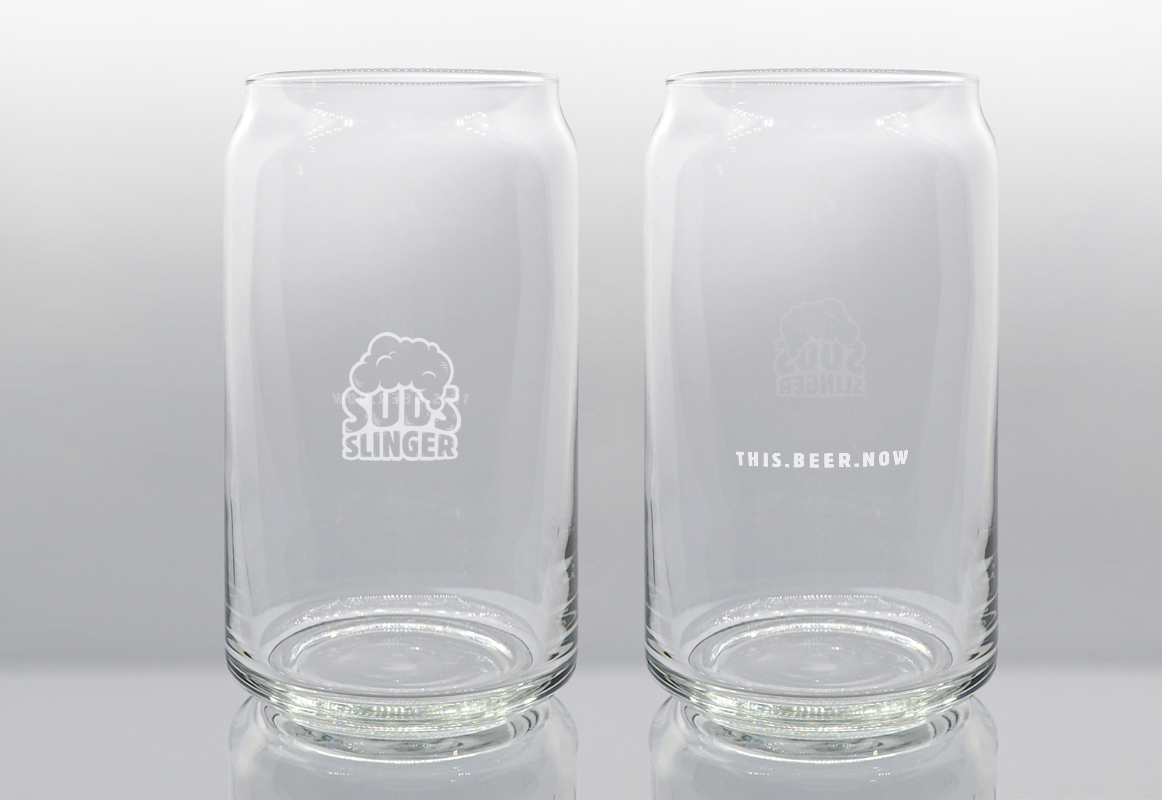 Suds Can Craft Beer Glass Set Original Suds